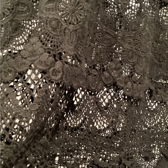 Black Dress Cover up Size Medium - Picture 3 of 7